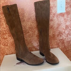 Jessica Simpson Tan Over the Knee Boots